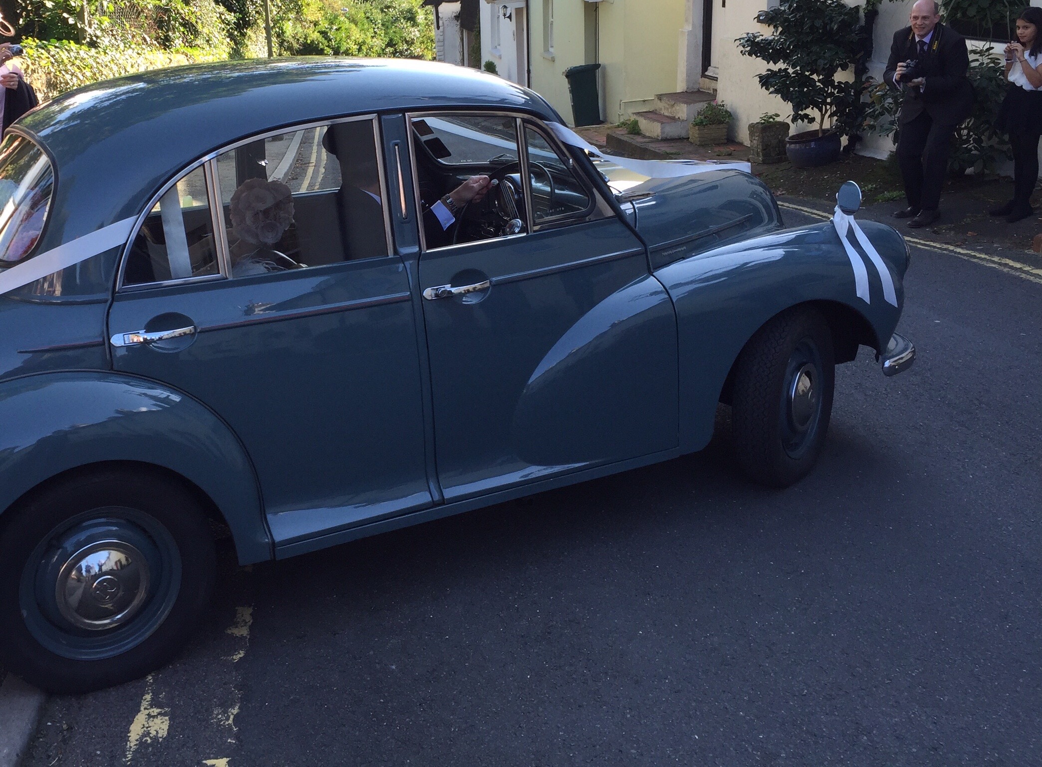 Morris Minor interior