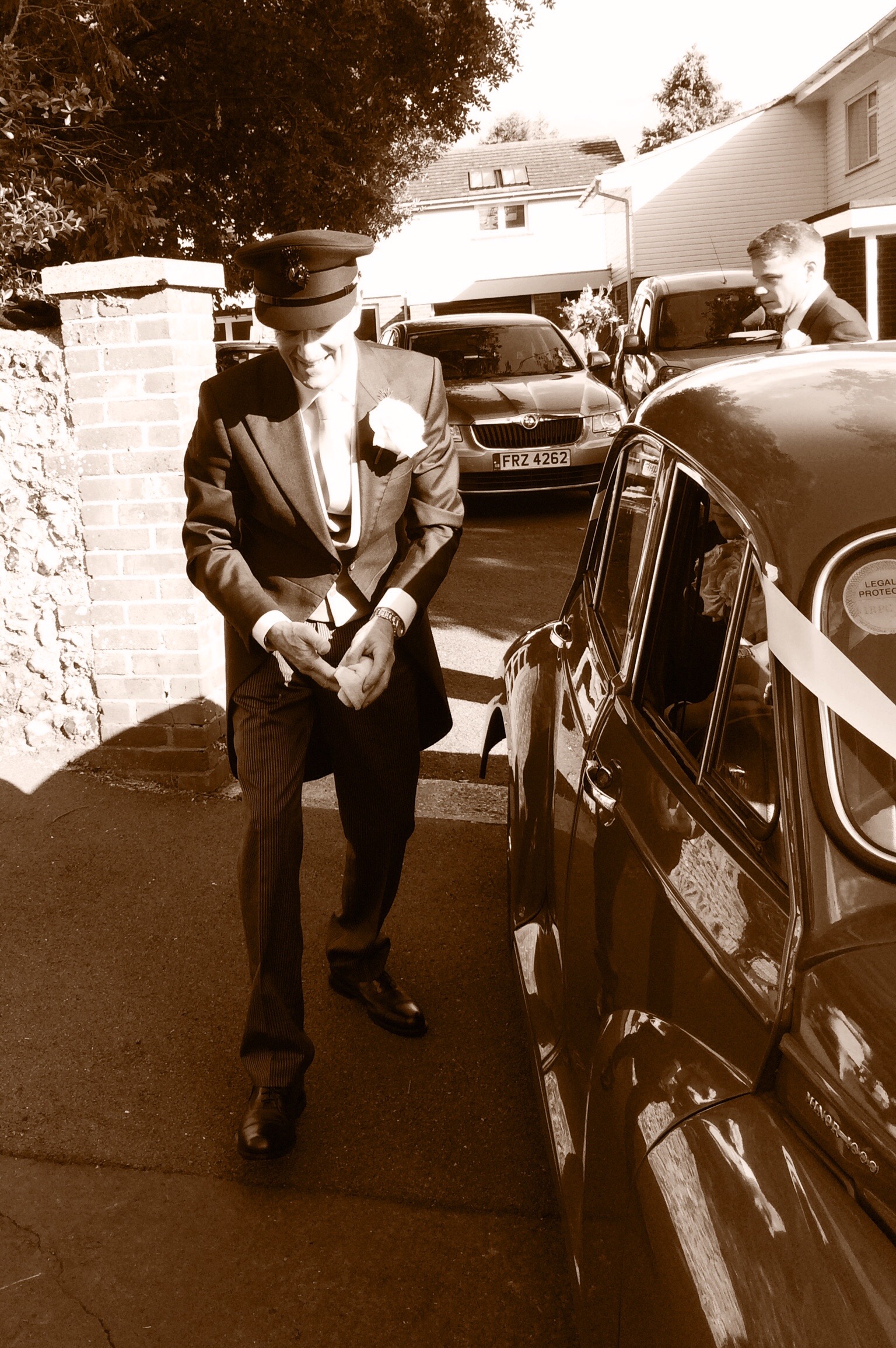 Morris Minor classic shot
